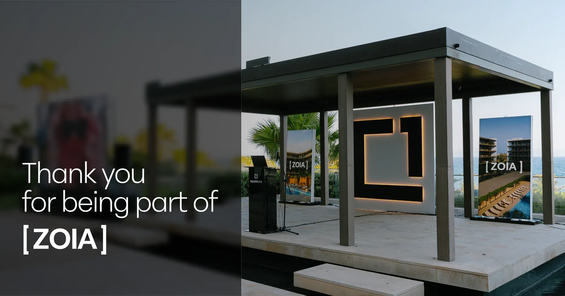 ZOIA project launch exclusive event by SquareOne