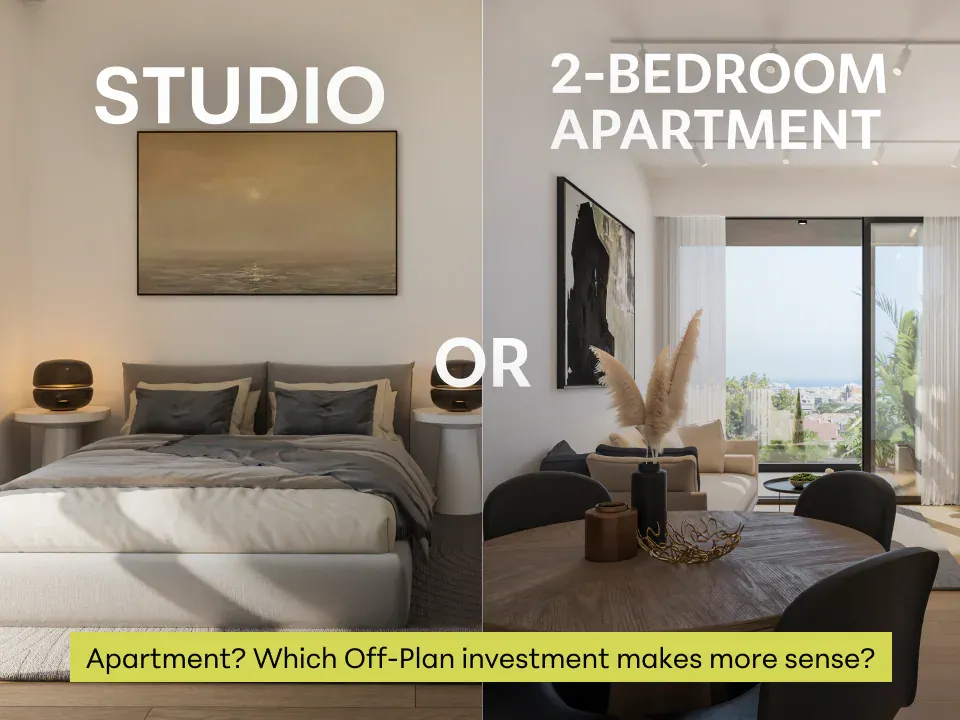 Studios vs Two-Bedroom Apartments: The Investment Trade-Off Most Buyers Overlook